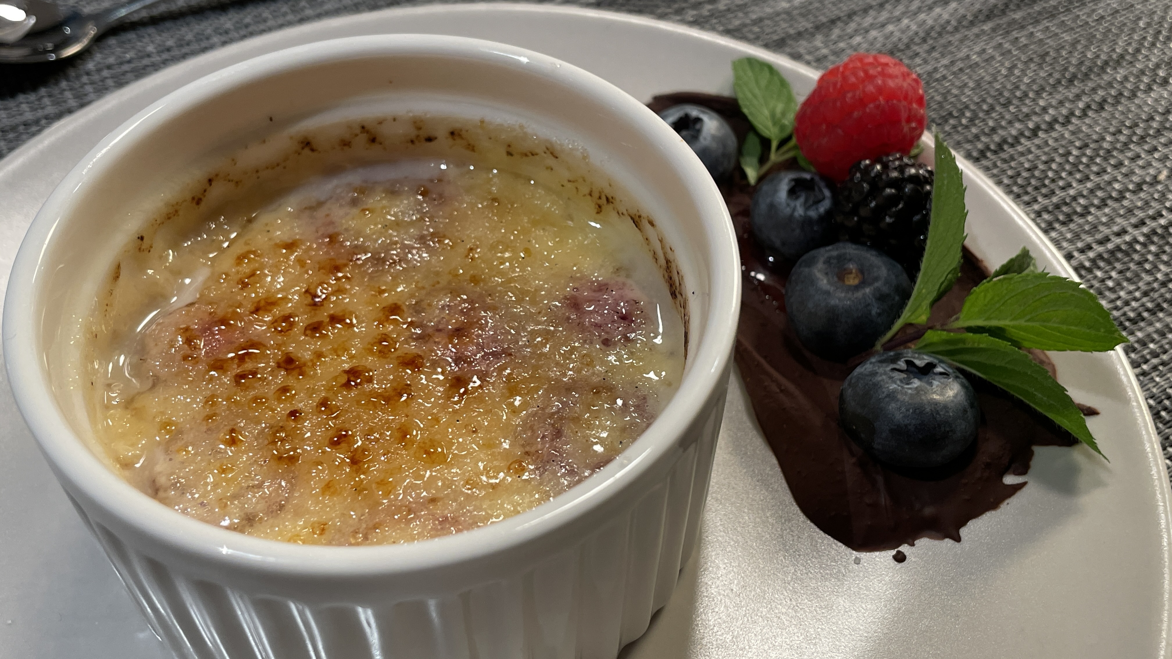 Himbeere Crème Brûlée